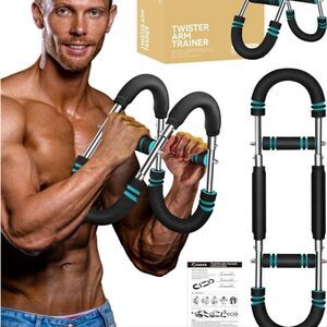 🆕🏋🏽‍♀️Saker Twister Arm Trainer, Blk/Blue - 20 to 60 lbs